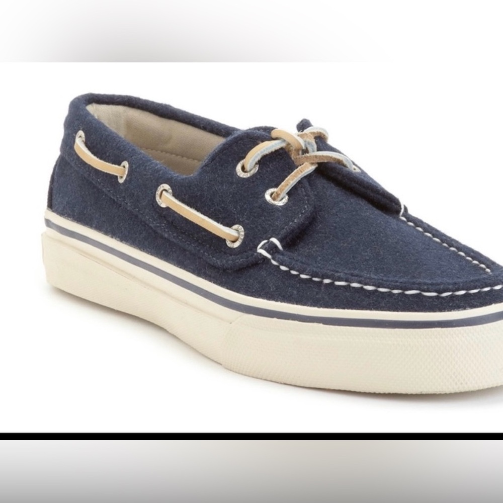 Sperry corduroy Blue Boat Shoes
